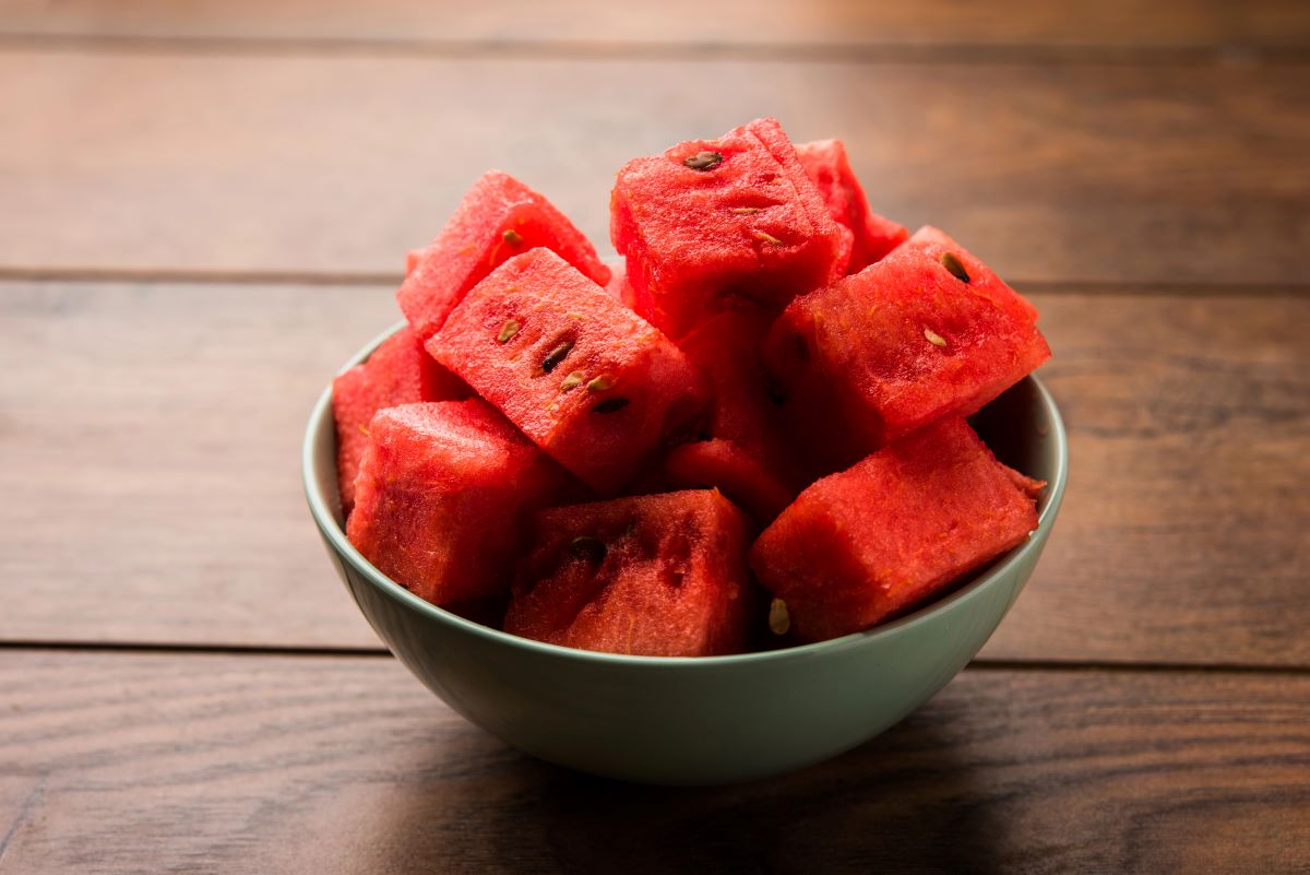 Watermelon cubes 1