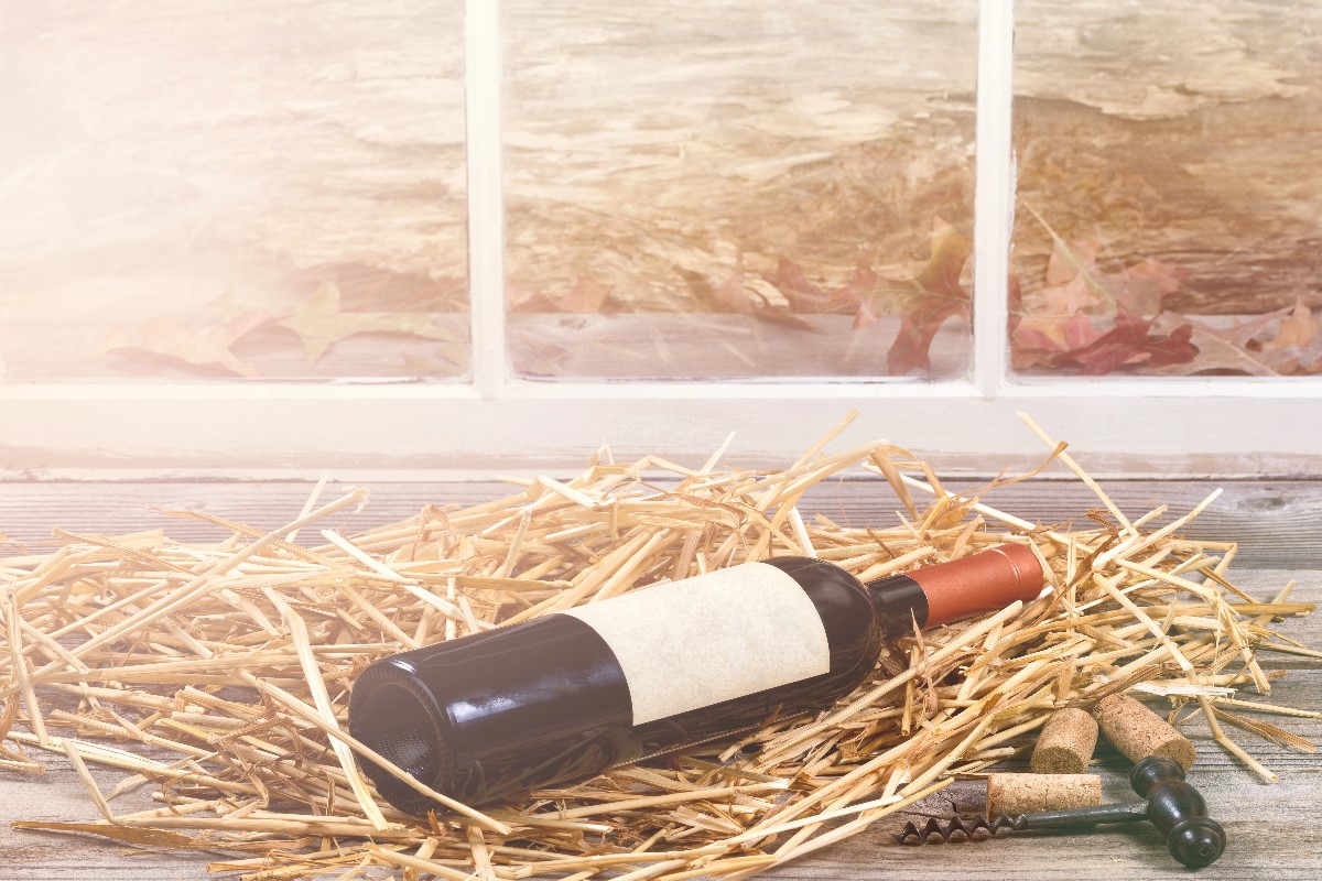 Wine close to window