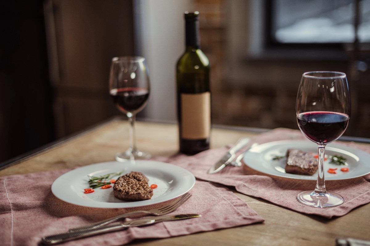 Wine with meals