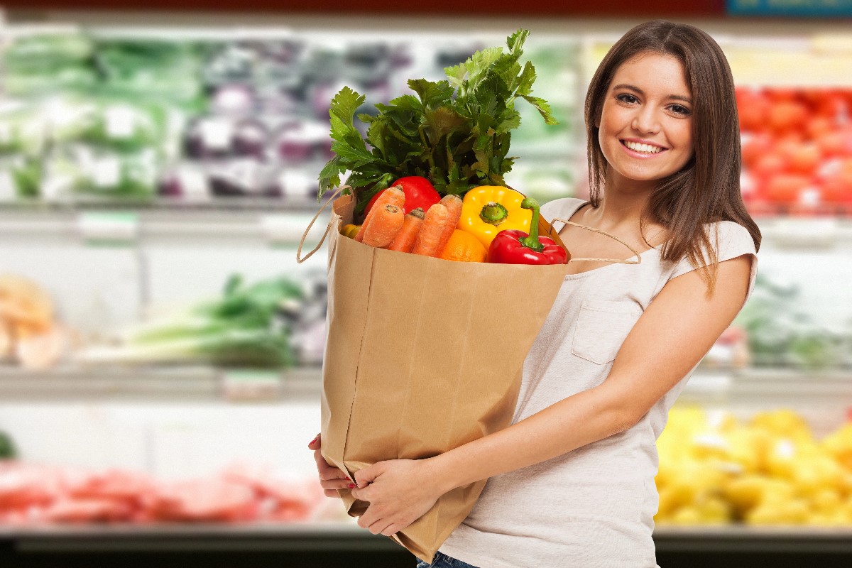 Woman shopping
