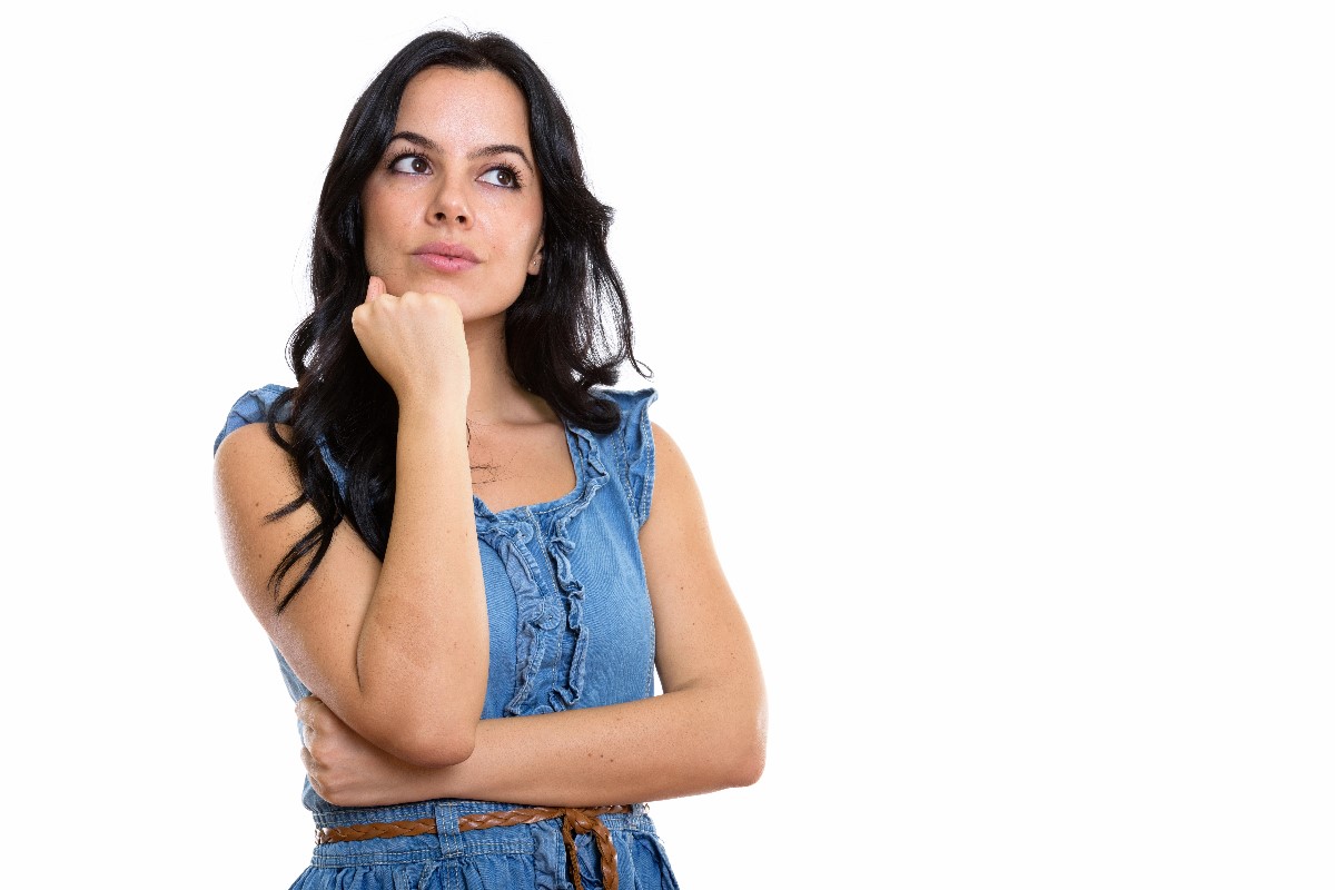 Woman thinking again