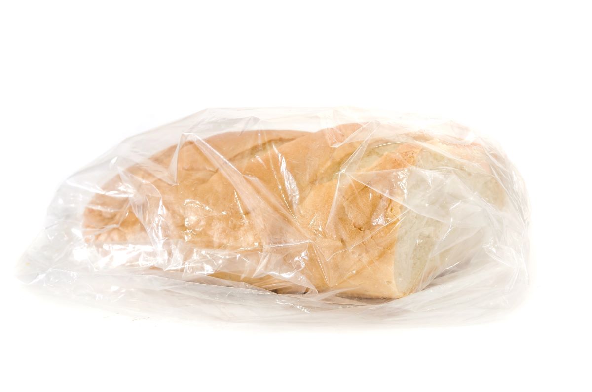 bread in wrapper