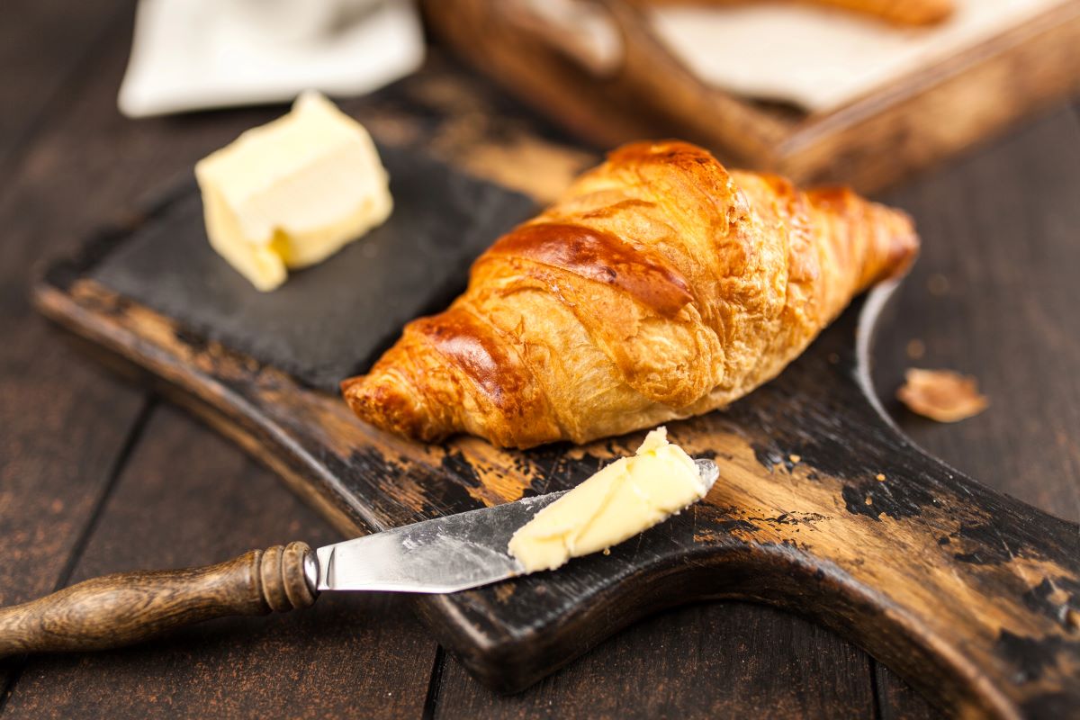 croisants and butter
