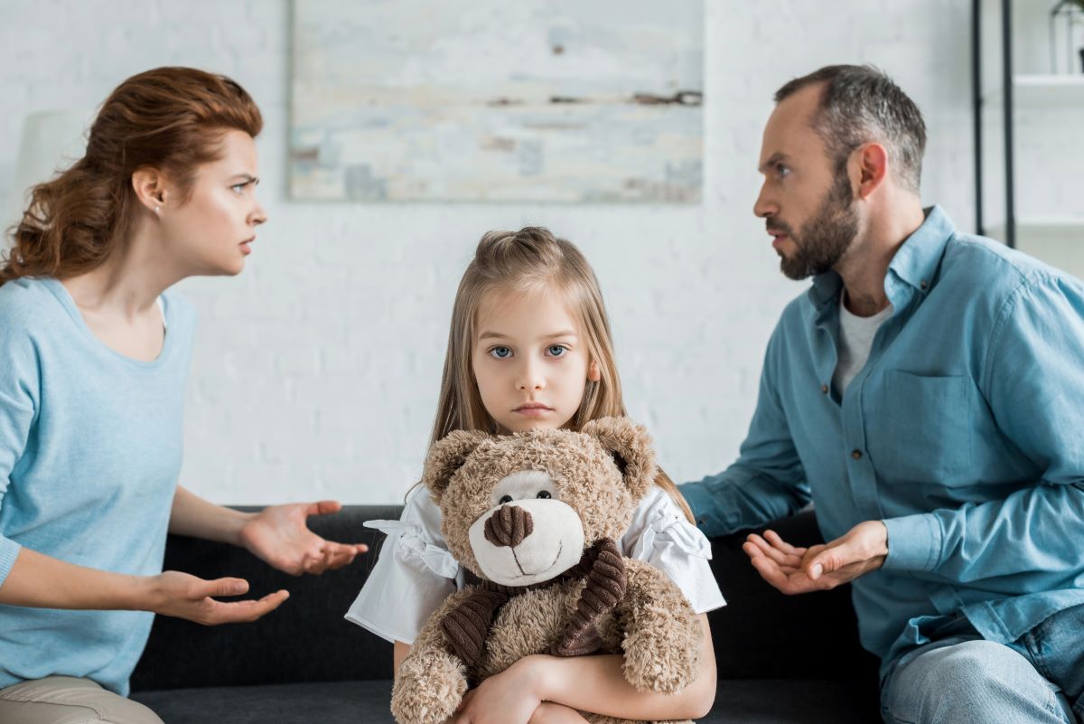 frustrated family
