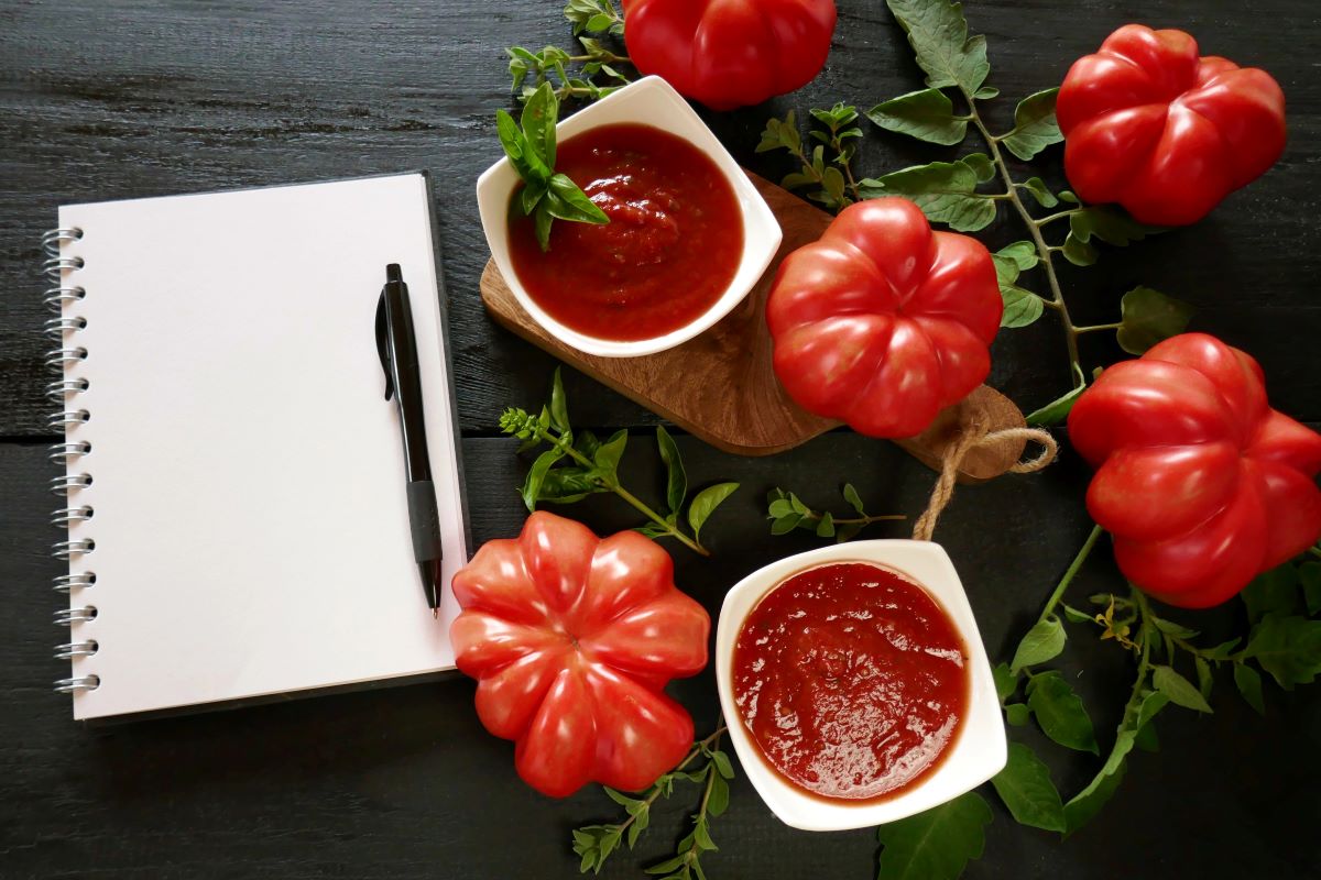 home made ketchup