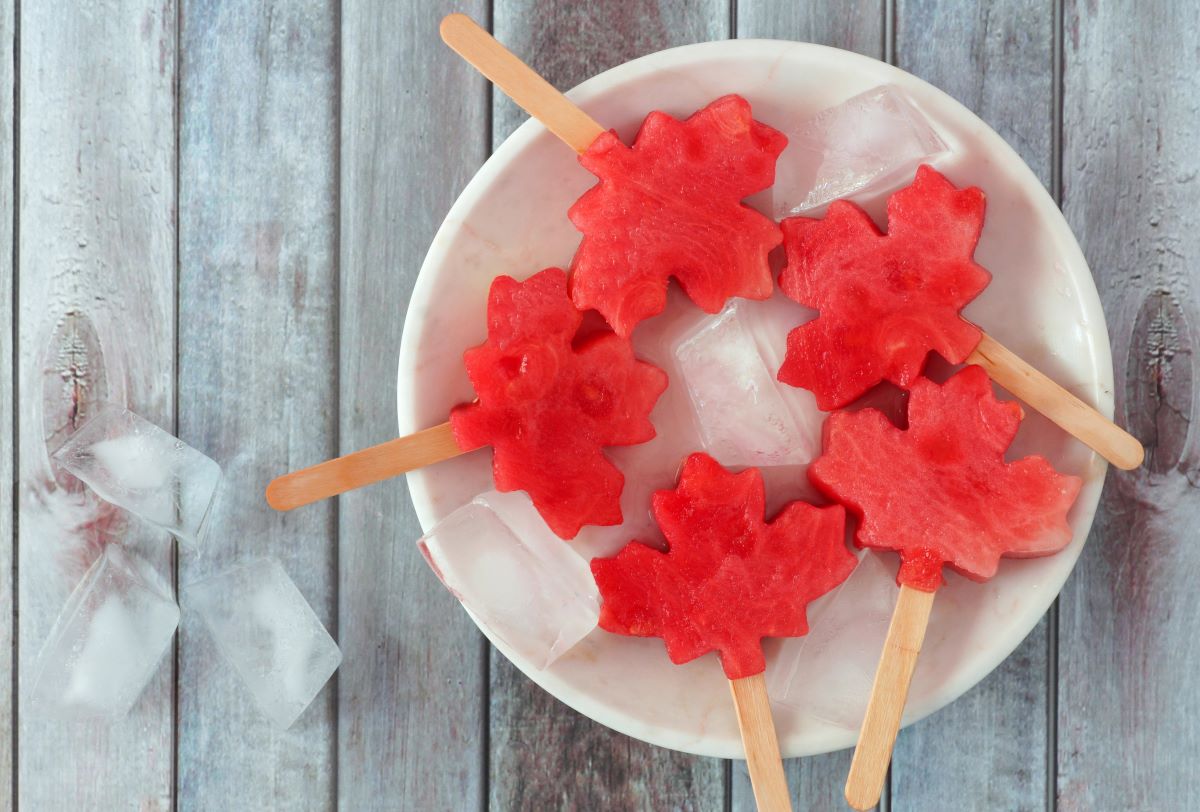 maple ice sticks