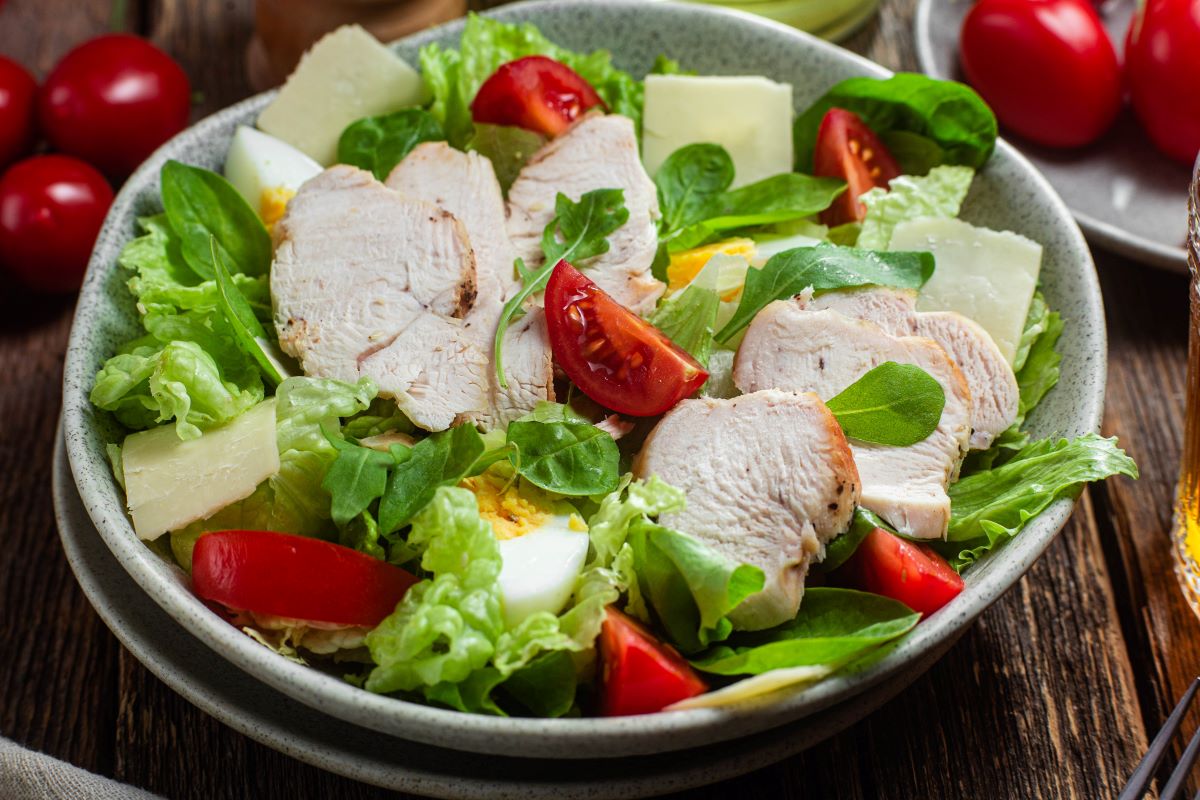 meditterean chicken bowl