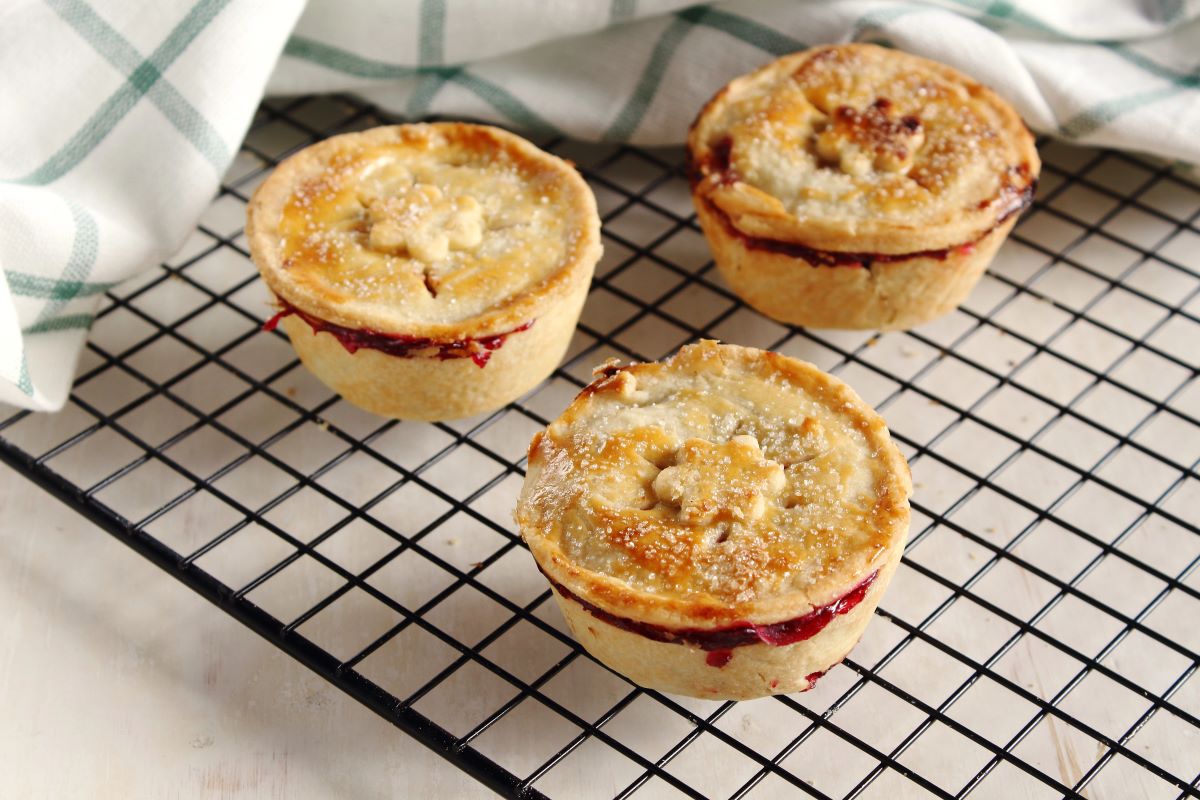 pie with fruits