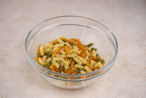 step 1 Bacon Ranch Pasta Salad