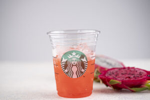 step 2 Starbucks dragonfruit refresher