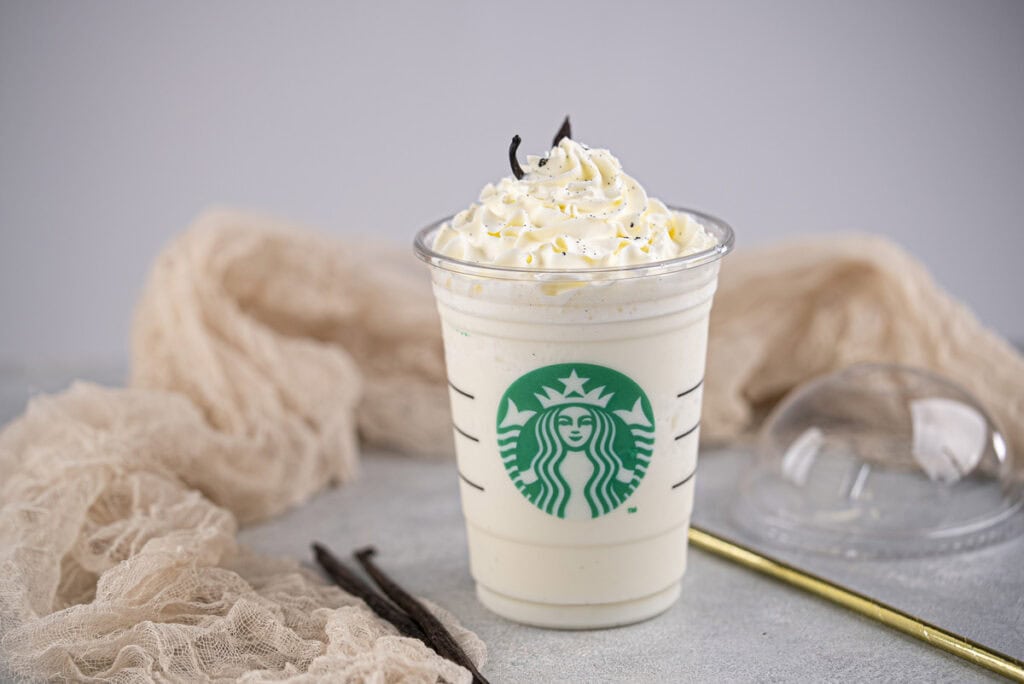 step 5 starbucks vanilla bean frappuccino