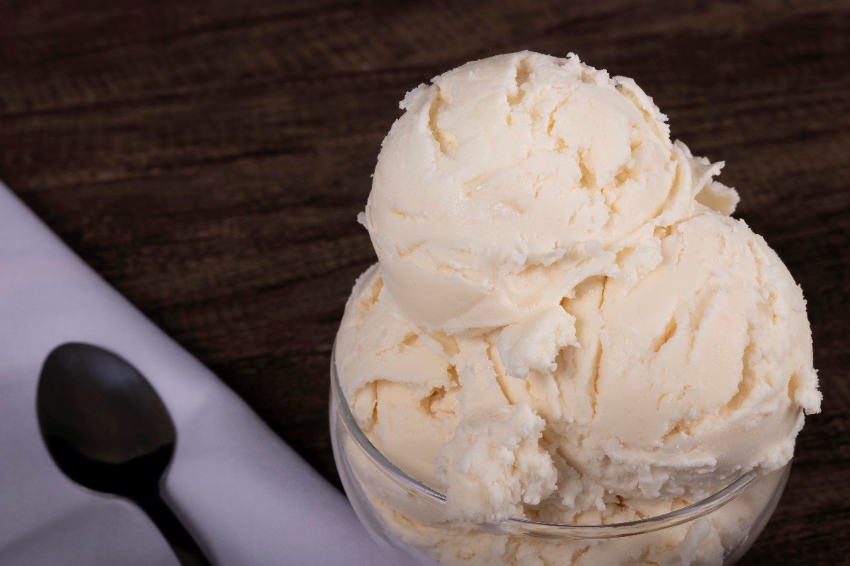vanilla ice cream