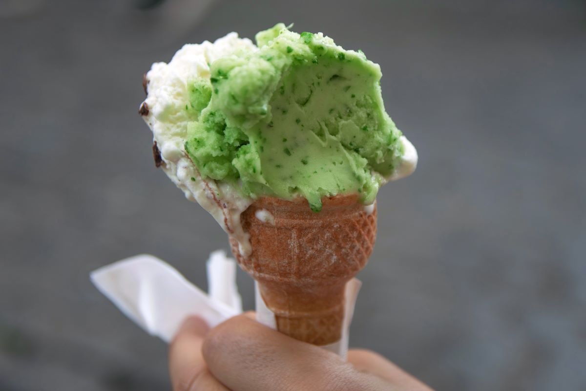 wasabi ice cream