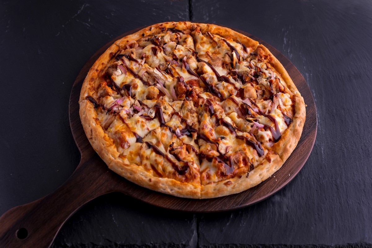 BBQ pizza
