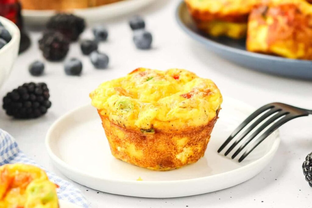 Back to School Breakfast for Kids Egg Muffins by The Cheerful Cook