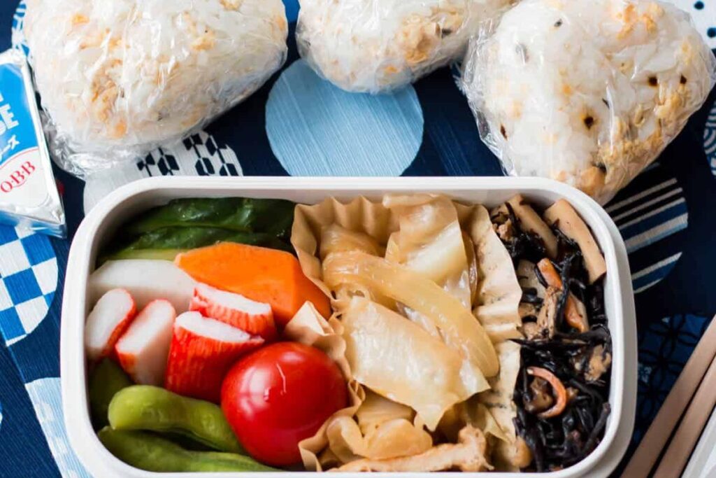 Egg Onigiri and Veggie Sides by Chef Ja Cooks