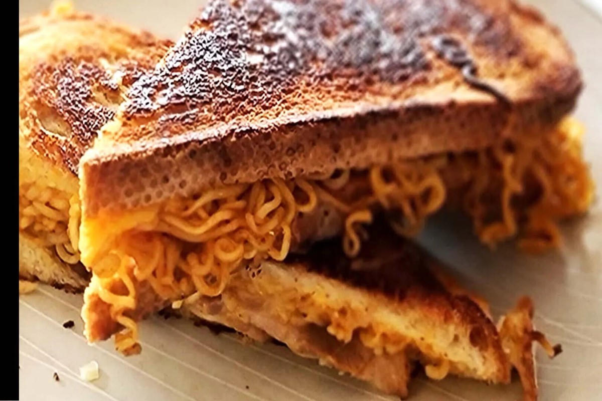 Gourmet Ramen Grilled Cheese