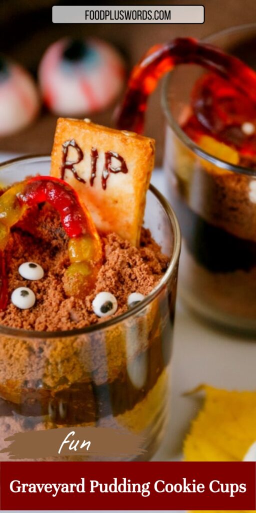 Graveyard Pudding Cups