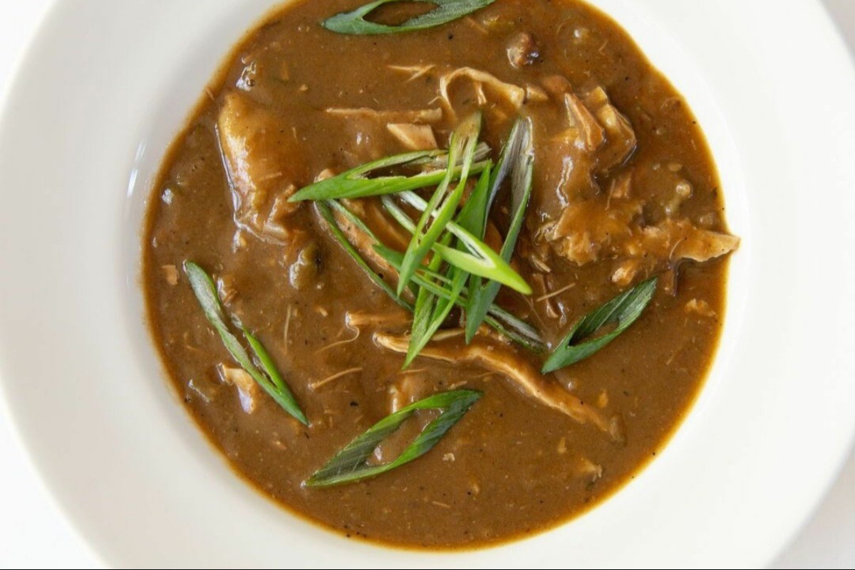 Gumbo at Commanders Palace in New Orleans