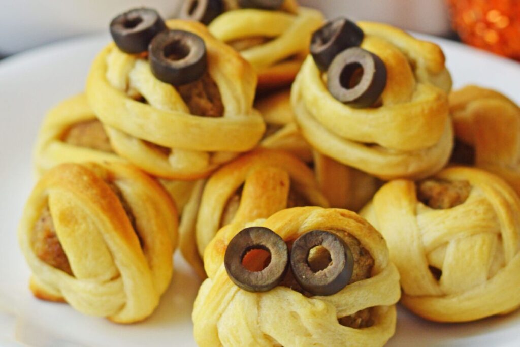 Halloween Meatballs by The Cookin Chicks