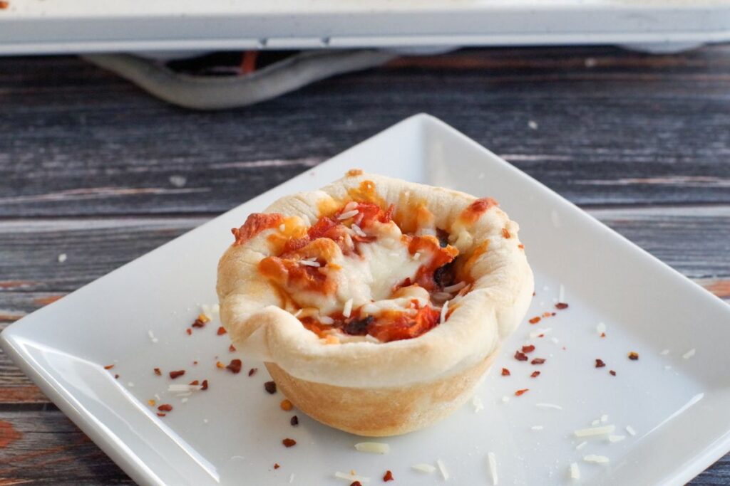 Kid Friendly Appetizers Pizza Cupcakes by Food Meanderings
