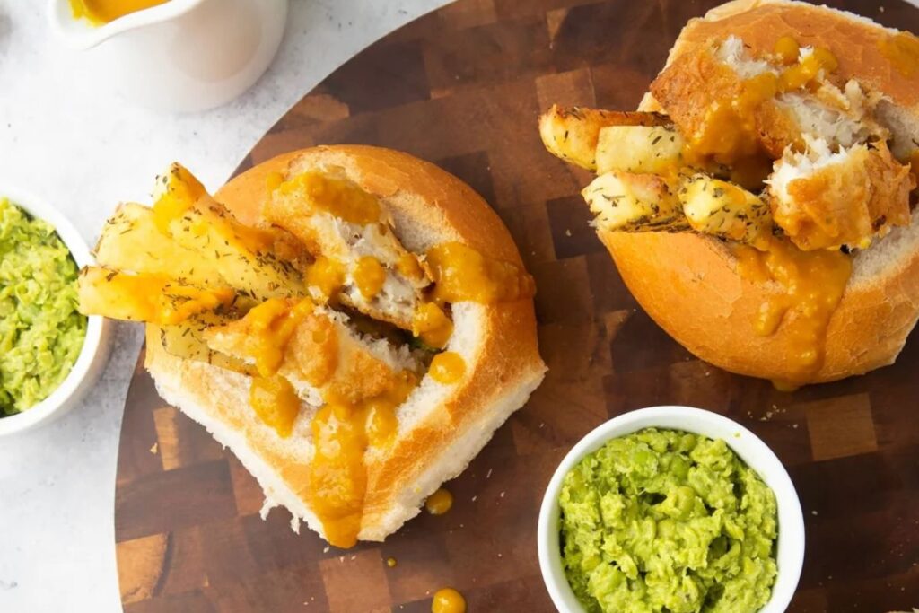 Kids Fish and Chips In a Roll by A Mummy Too