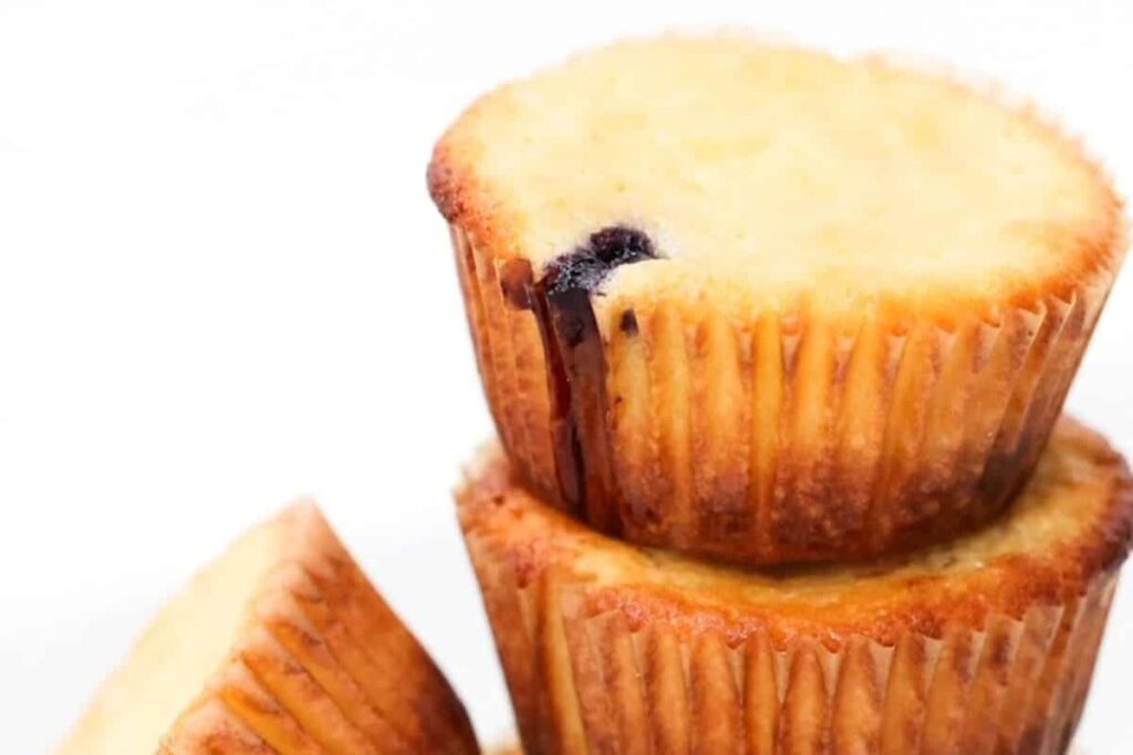 Lemon Yogurt Muffins by Carrots and Cookies