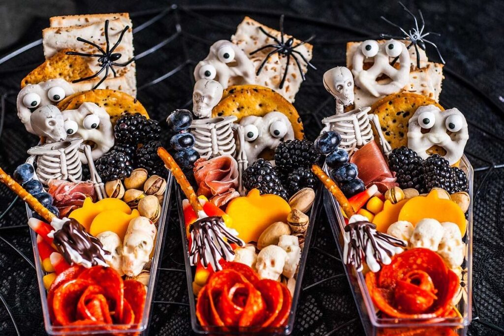 Mini Halloween Charcuterie Boards by xoxoBella