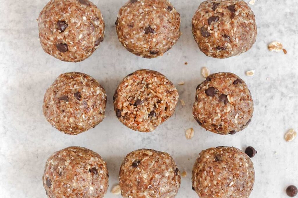 Nut free Energy Balls by Clean Plate Mama