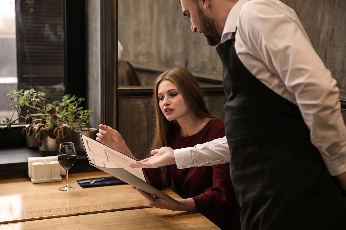 Ordering off menu