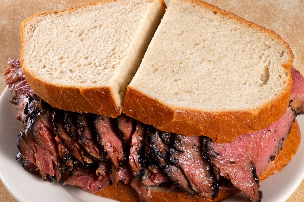 Pastrami Sandwich at Katzs Delicatessen