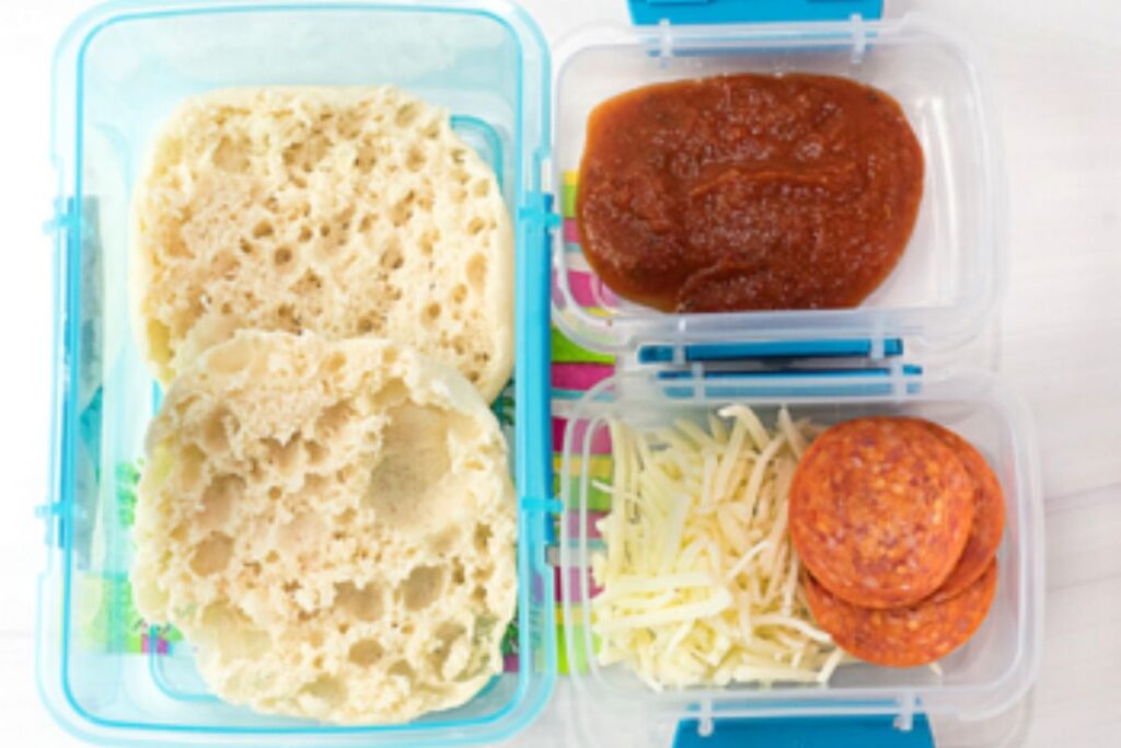 Pizza Lunchable Bento by 3 Boys and a Dog