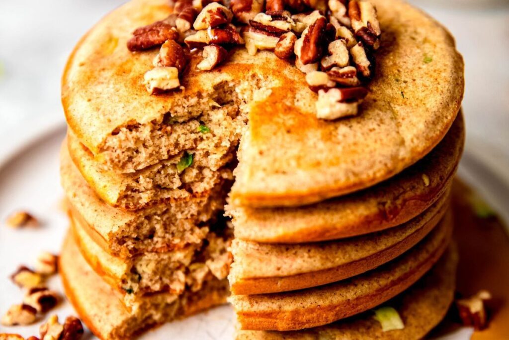 Protein Zucchini Pancakes by The Oregon Dietician