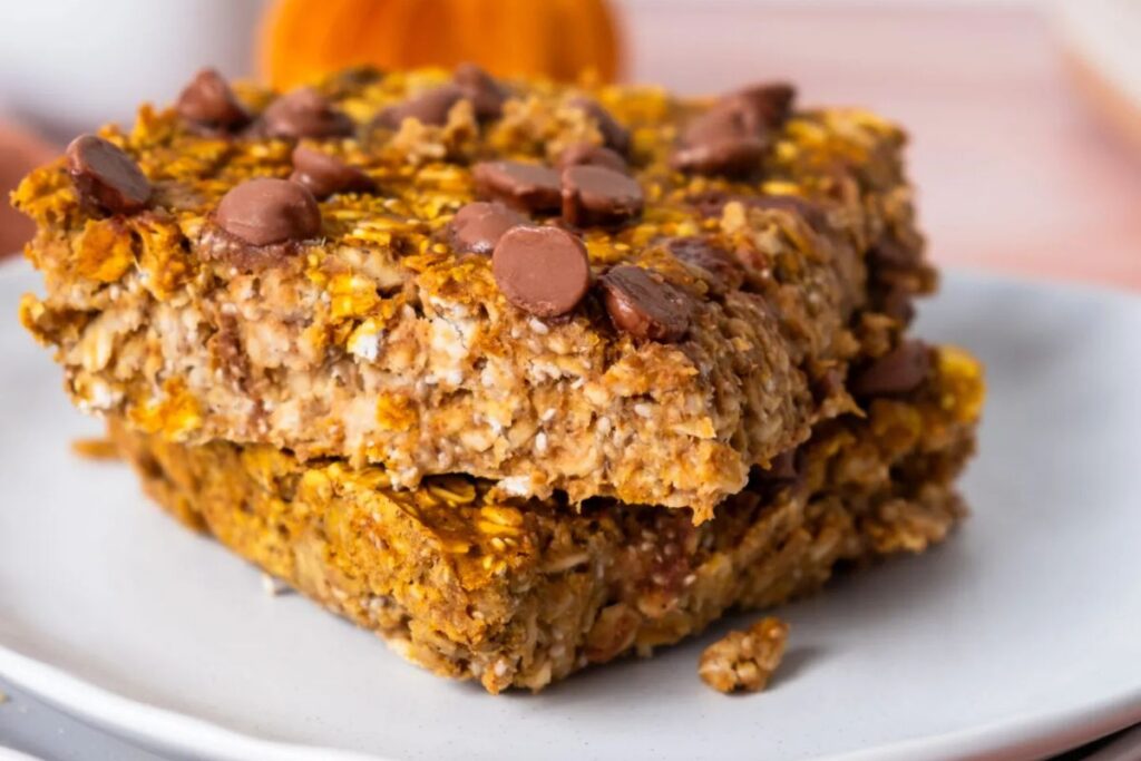 Pumpkin Baked Oats without Banana by Athlete lunchbox