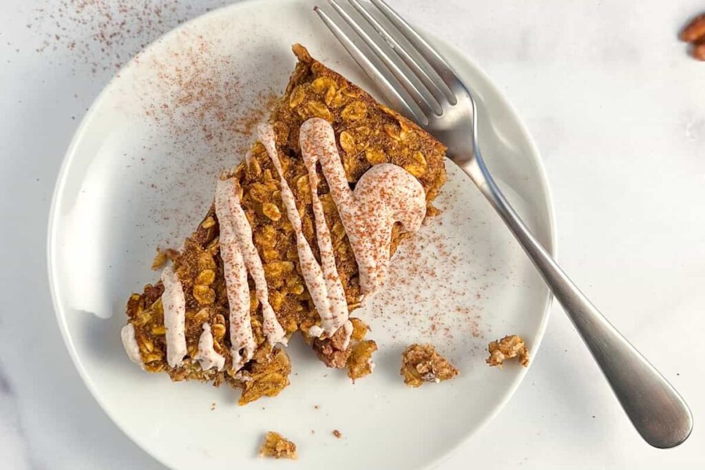 Pumpkin Oatmeal Bars by Daniels Plate