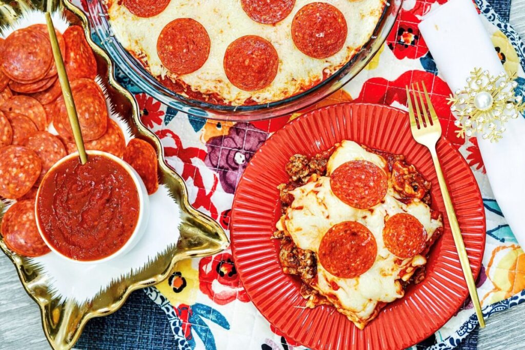 Ravioli Pizza Bake by Moms Who Save