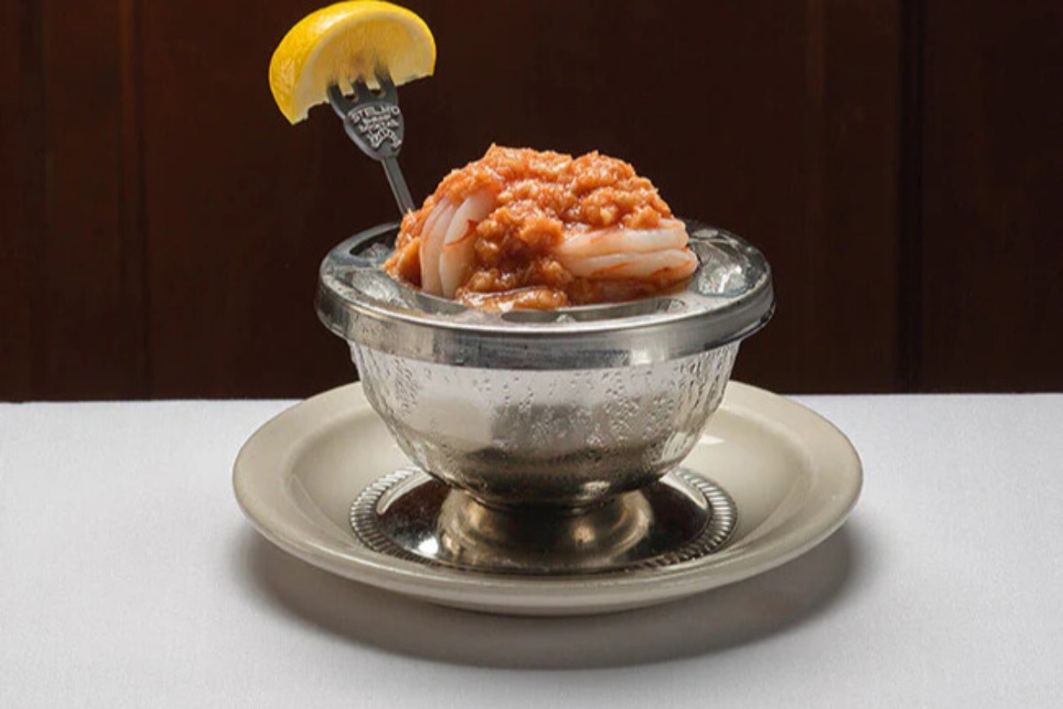 Shrimp Cocktail at St. Elmos in Indianapolis