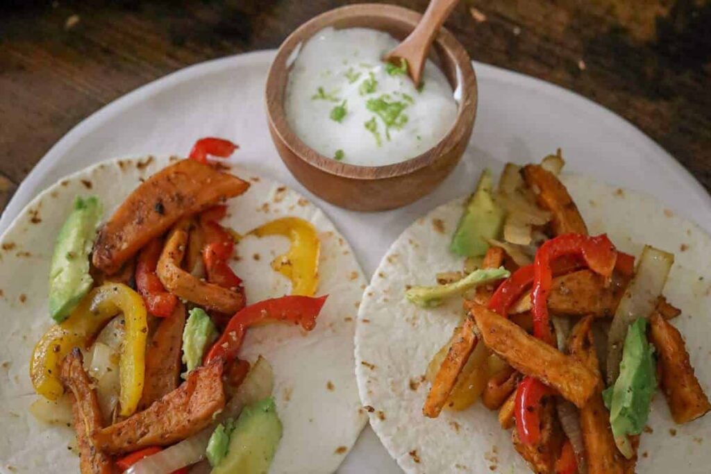 Sweet Potato Fajitas by Recipes From Leftovers