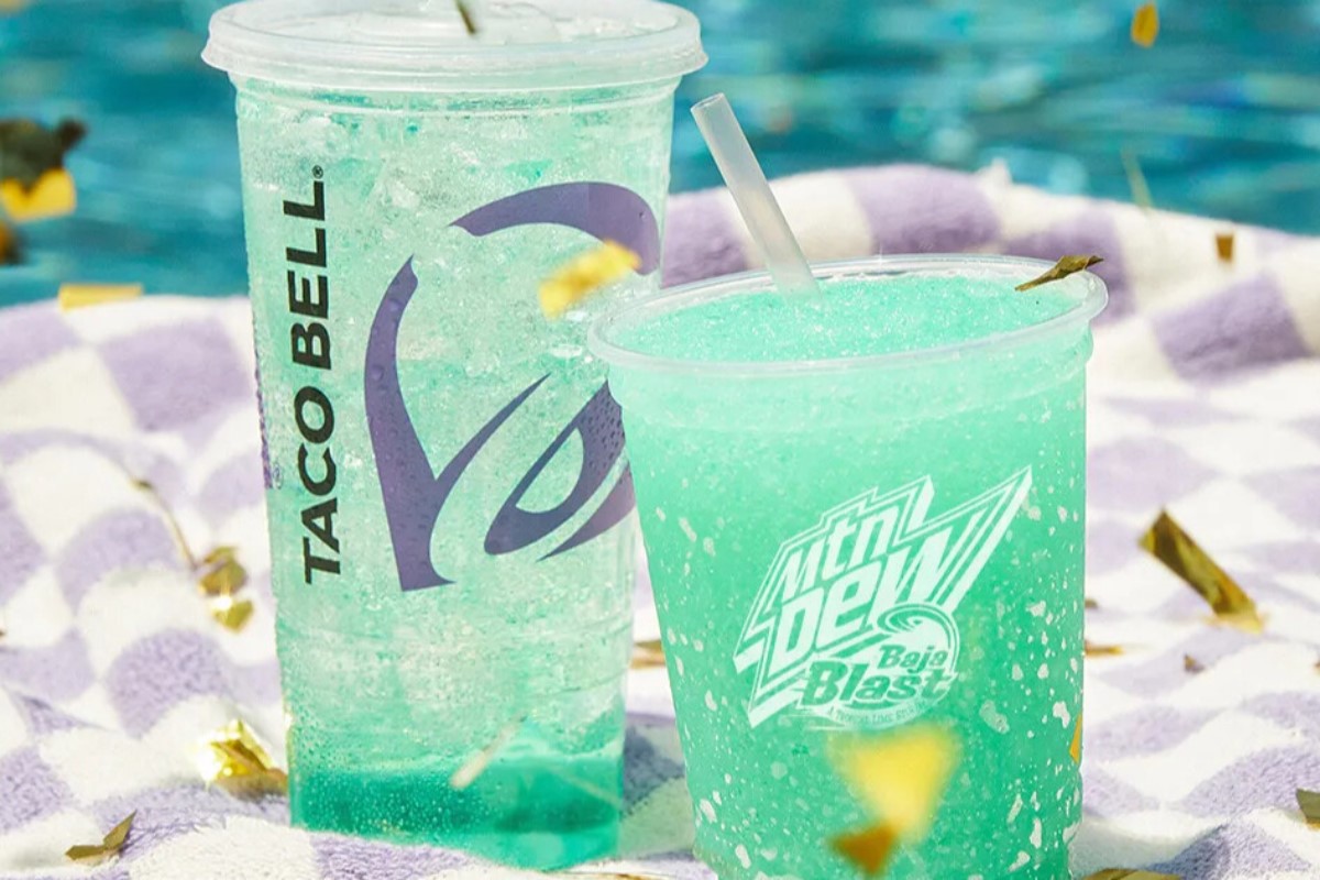 Taco bell Mountain dew baja
