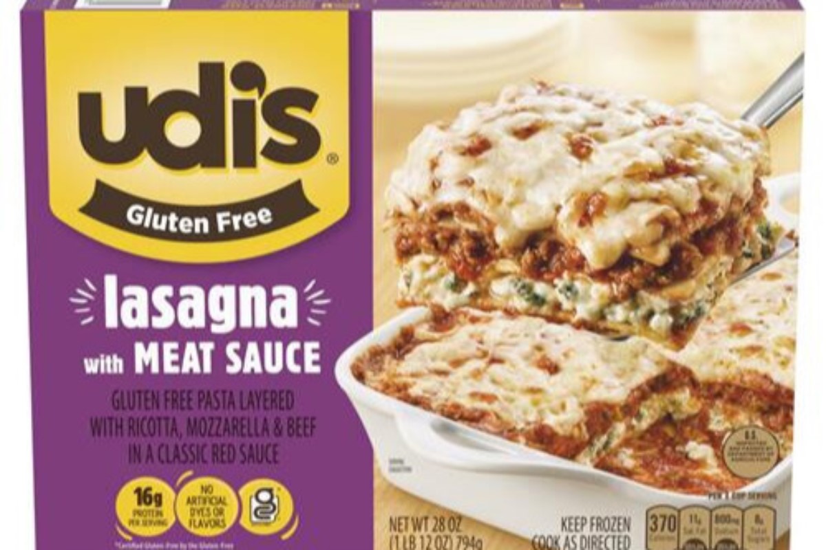 Udis Gluten Free Frozen Lasagna Pizza