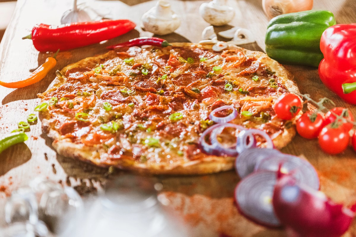 Windsor Style Pepperoni Pizza