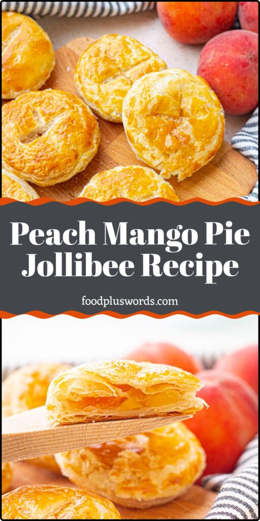 jollibee peach mango pie