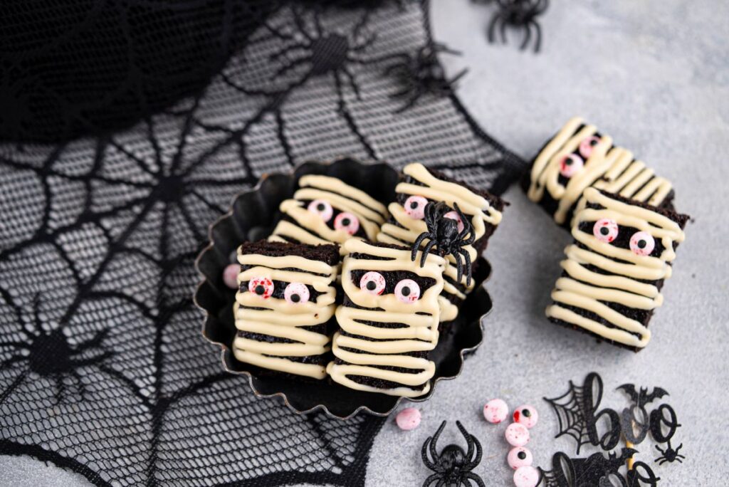 mummy brownies