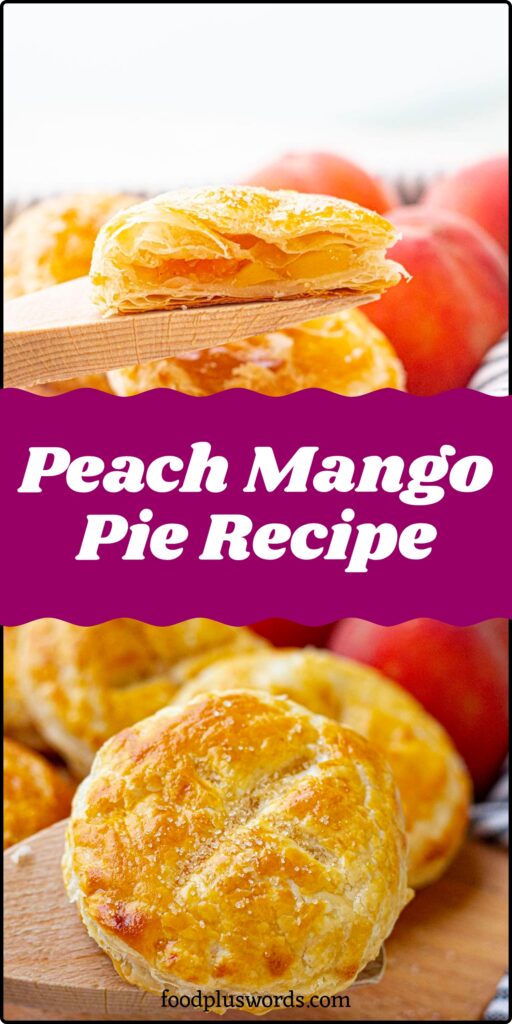 peach mango pie