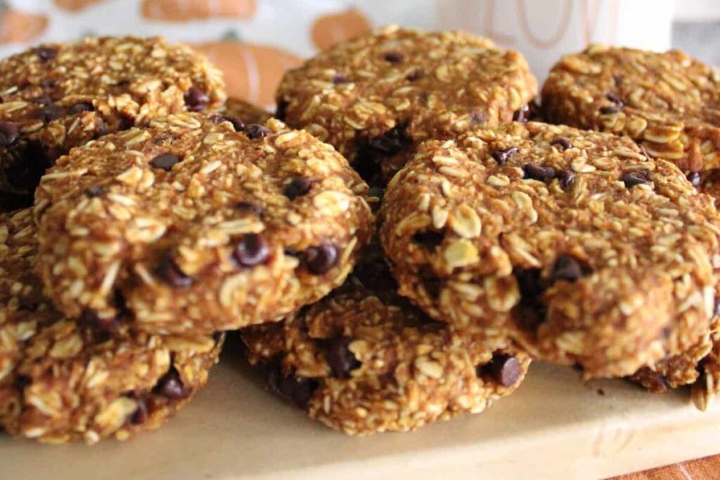 4 Ingredient Pumpkin Cookies by Mornings on Macedonia