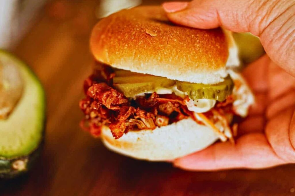 BBQ Jackfruit Sliders by Nuts and Twigs