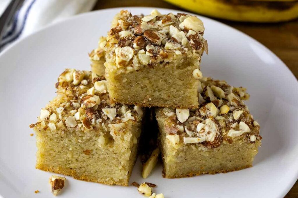 Banana Mochi Bread by The Unlikely Baker