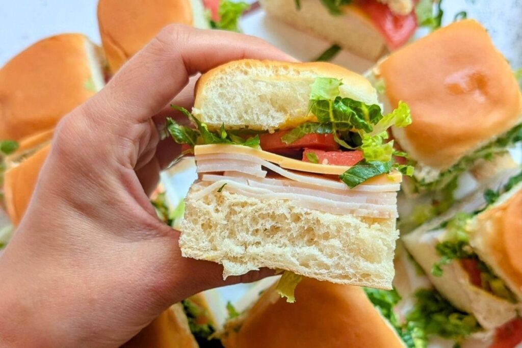 Cold Ham and Cheese Camping Sliders by Modern Bites