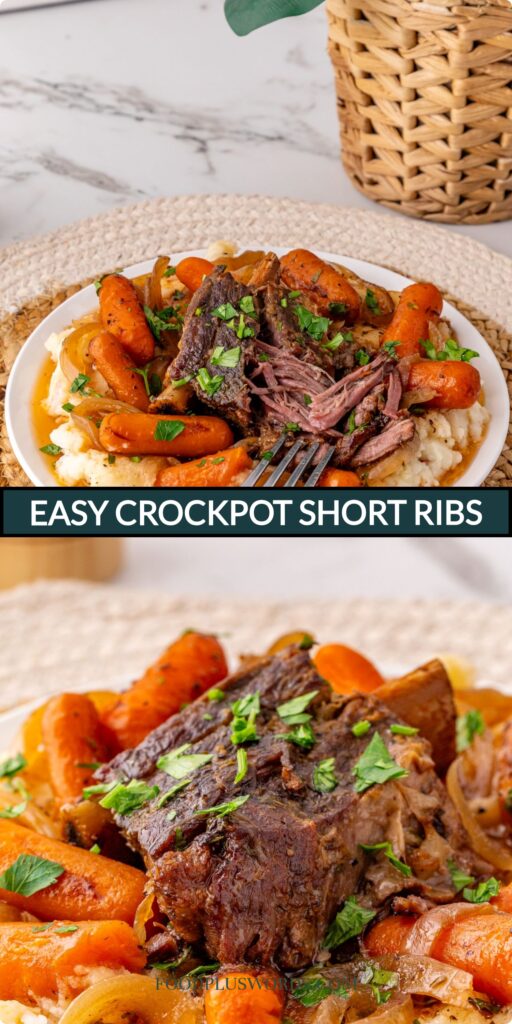 Crockpot beef short ribs