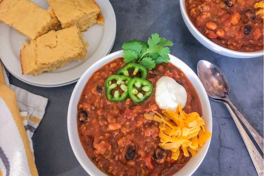 Dutch Oven Pumpkin Chili by Dutch Oven Daddy